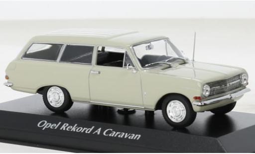 Opel Rekord 1/43 Maxichamps A Caravan beige 1962 1:43 modellautos