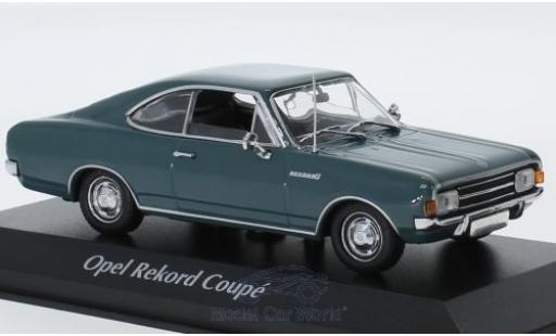 Modellautos Opel Rekord 1/43 Maxichamps C Coupe blau 1966 Opel Rekord 1/43 Maxichamps C Coupe blau 1966 modellautos