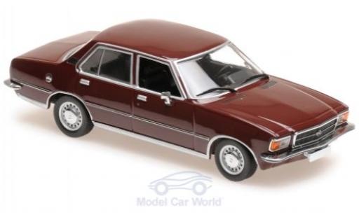 Modellautos Opel Rekord 1/43 Maxichamps D rot 1975 Opel Rekord 1/43 Maxichamps D rot 1975 modellautos