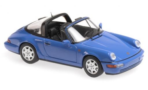 Modellautos Porsche 964 1/43 Maxichamps 911 () Carrera 2 Targa blau 1991 Porsche 964 1/43 Maxichamps 911 () Carrera 2 Targa blau 1991 modellautos