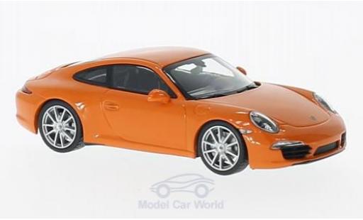 Modellautos Porsche 991 S 1/43 Maxichamps 911 () Carrera S orange 2012 Porsche 991 S 1/43 Maxichamps 911 () Carrera S orange 2012 modellautos