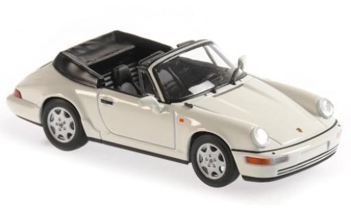 Modellautos Porsche 964 1/43 Maxichamps 911 Carrera 4 Cabriolet () weiss 1990 Porsche 964 1/43 Maxichamps 911 Carrera 4 Cabriolet () weiss 1990 modellautos