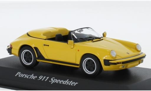 Porsche 930 Speedster 1/43 Maxichamps 911 Speedster gelb 1988 modellautos