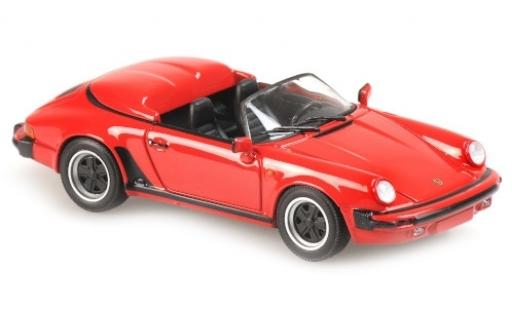 Porsche 930 Speedster 1/43 Maxichamps 911 Speedster rot 1988 modellautos