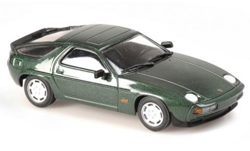 Modellautos Porsche 928 1/43 Maxichamps S mettalic grün 1979 Porsche 928 1/43 Maxichamps S mettalic grün 1979 modellautos