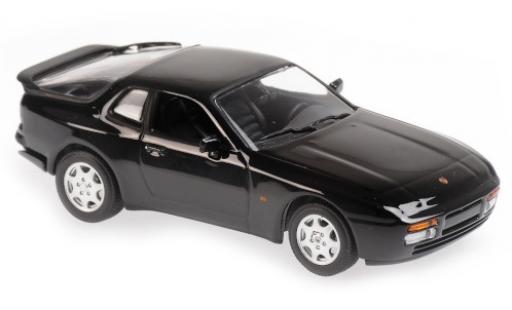 Modellautos Porsche 944 1/43 Maxichamps S2 schwarz 1989 Porsche 944 1/43 Maxichamps S2 schwarz 1989 modellautos