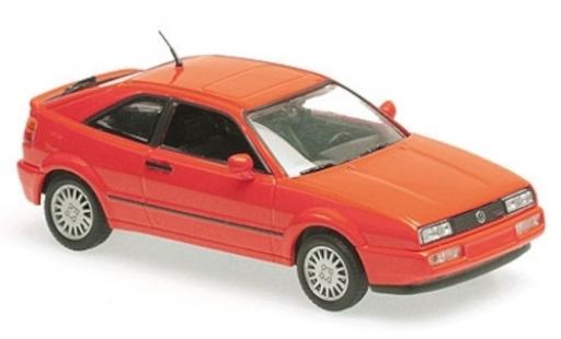 Modellautos Volkswagen Corrado 1/43 Maxichamps G60 rot 1990 Volkswagen Corrado 1/43 Maxichamps G60 rot 1990 modellautos