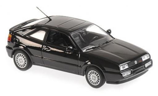 Modellautos Volkswagen Corrado 1/43 Maxichamps G60 schwarz 1990 Volkswagen Corrado 1/43 Maxichamps G60 schwarz 1990 modellautos
