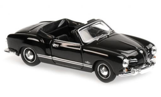 Modellautos Volkswagen Karmann 1/43 Maxichamps Ghia Cabriolet (Typ 14) schwarz 1955 Volkswagen Karmann 1/43 Maxichamps Ghia Cabriolet (Typ 14) schwarz 1955 modellautos