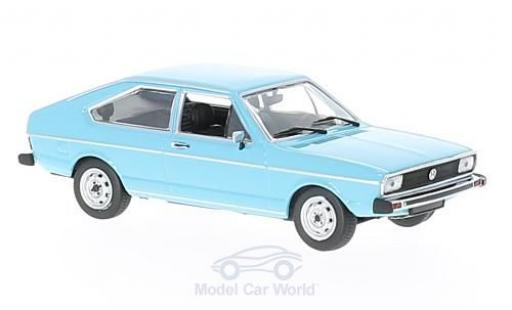 Modellautos Volkswagen Passat 1/43 Maxichamps blau 1975 Volkswagen Passat 1/43 Maxichamps blau 1975 modellautos