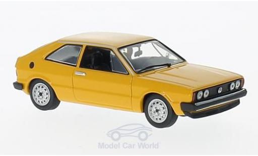 Volkswagen Scirocco 1/43 Maxichamps gelb 1974 modellautos