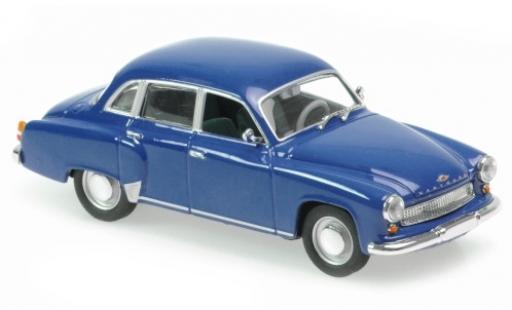 Modellautos Wartburg 311 1/43 Maxichamps blau 1959 Wartburg 311 1/43 Maxichamps blau 1959 modellautos