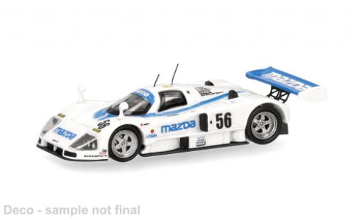 Modellautos Mazda 787B weiss/blau #56 1/87 Micro City 87