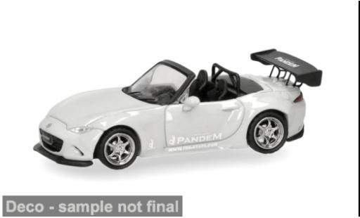 Modellautos Mazda MX -5 Rocket Bunny grau 1/87 Micro City 87