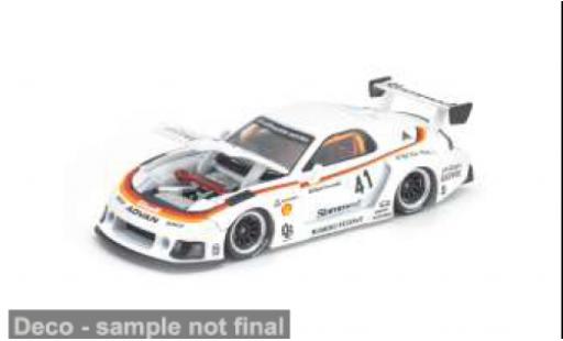 Modellautos Mazda RX7 Base (FD3S) weiss/Dekor 1/64 Pop Race