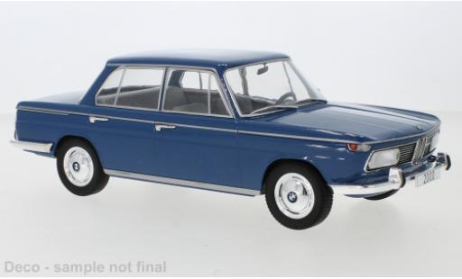 Bmw 2000 1/18 MCG (Typ 121) blau 1966 modellautos