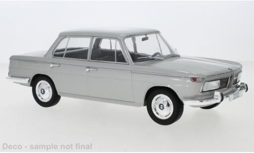 Bmw 2000 1/18 MCG (Typ 121) silber 1966 modellautos