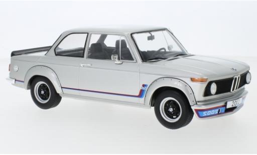 Bmw 2002 1/18 MCG Turbo silber 1973 modellautos
