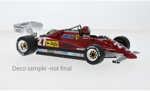 Modellautos Ferrari 126 1/18 MCG C2 No.27 Scuderia SpA SEFAC Formel 1 GP Belgien 1982 1:18 Ferrari 126 1/18 MCG C2 No.27 Scuderia SpA SEFAC Formel 1 GP Belgien 1982 1:18 modellautos