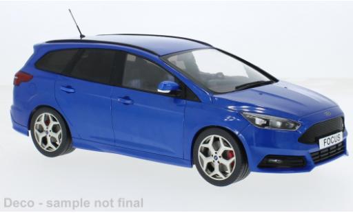 Ford Focus 1/18 MCG ST Turnier metallise blau 2014 1:18 modellautos
