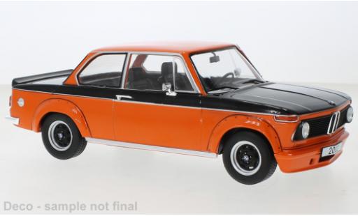 Bmw 2002 1/18 MCG turbo orange/matte-noire 1973 modellautos