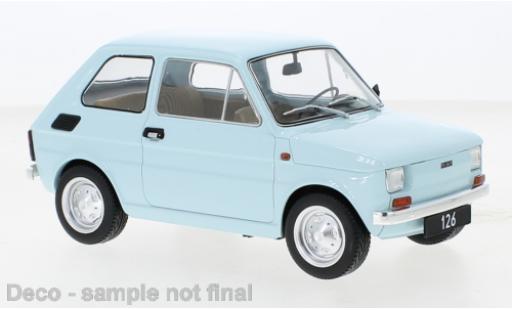 Fiat 126 1/18 MCG blau 1972 modellautos
