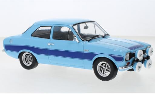 Modellautos Ford Escort 1/18 MCG MK I RS 2000 bleu clair RHD 1973 Ford Escort 1/18 MCG MK I RS 2000 bleu clair RHD 1973 modellautos