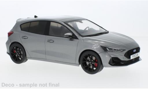 Ford Focus 1/18 MCG ST metallise gris 2022 modellautos