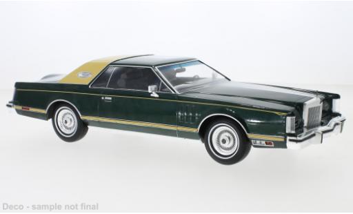 Lincoln Continental 1/18 MCG Mark V metallise grün 1978 modellautos