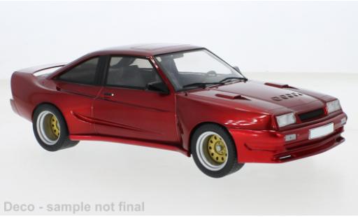 Opel Manta 1/18 MCG B Mattig metallise rot 1991 modellautos