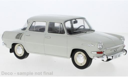 Skoda 1000 1/18 MCG MB grau 1964 modellautos
