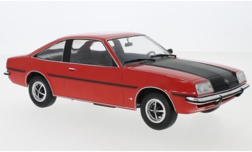 Opel Manta 1/18 MCG B SR rot/schwarz 1975 modellautos