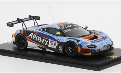 Modellautos McLaren 720 1/43 Spark S GT3 EVO #158 1:43 McLaren 720 1/43 Spark S GT3 EVO #158 1:43 modellautos