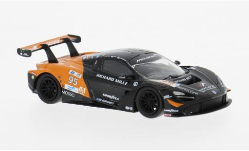 McLaren 720 1/64 Spark S GT3 EVO 24h Le Mans 2024 K.Sato/H.Hamaguchi 1:64 modellautos