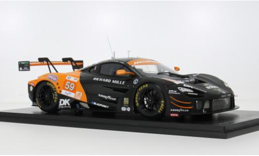 McLaren 720 1/18 Spark S GT3 EVO Le Mans 24h Le Mans 2024 United Autosports #59 G.Saucy/J.Cottingham 1:18 modellautos