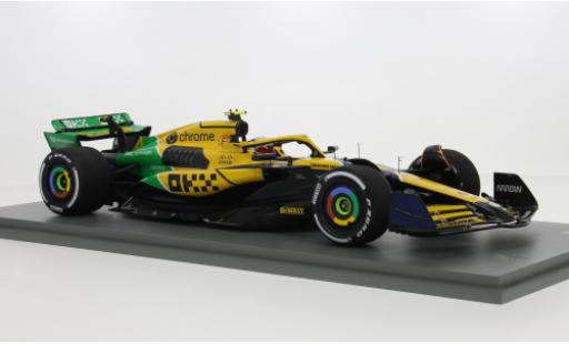 McLaren F1 1/18 Spark MCL38 GP Monaco 2024 Team #4 L.Norris 1:18