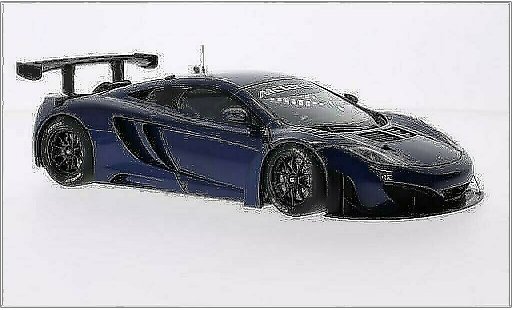 McLaren MP4-12C GT3 1/18 Autoart mettalic blau RHD 2011 modellautos