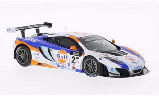McLaren MP4-12C Base 1/43 Spark No.23 Gulf City of Dreams Macau GT Cup 2013 modellautos