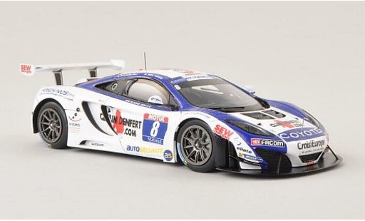 McLaren MP4-12C Base 1/43 Spark No.8 FFSA GT Tour 2013 /L.Pasquali modellautos