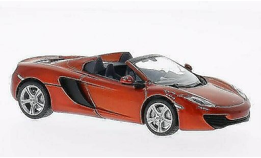 McLaren MP4-12C Spider 1/43 Minichamps orange 2012 modellautos