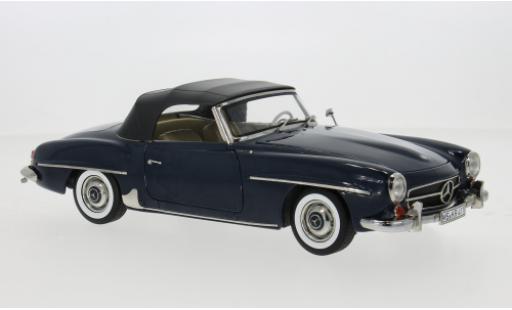 Mercedes 190 1/18 Norev SL blau 1957 1:18 modellautos