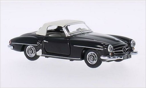 Mercedes 190 Base 1/43 Rio (W121 BII) schwarz 1959 modellautos