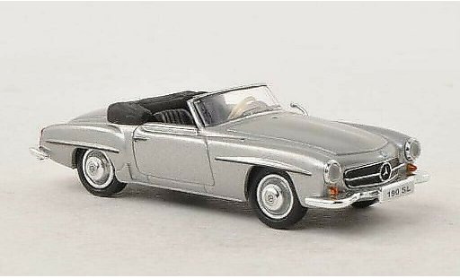 Mercedes 190 Base 1/87 Busch (W121 BII) grau 1955 modellautos