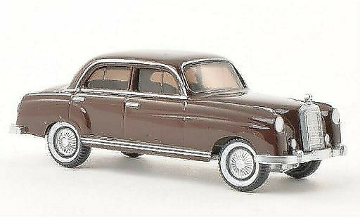 Mercedes 220 Base 1/87 Wiking braun modellautos