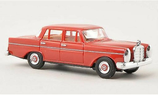 Mercedes 220 Base 1/87 Busch rot 1959 modellautos
