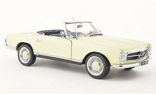 Mercedes 230 SL 1/18 Norev (W113) beige Prasentation IAA 1963 modellautos