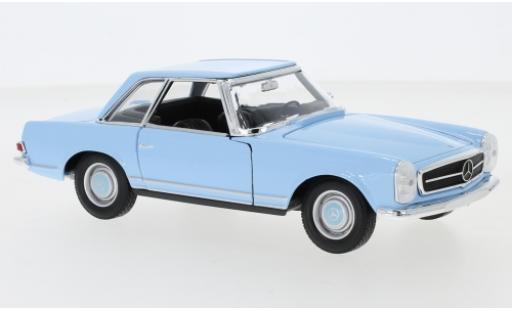 Mercedes 230 1/24 Welly SL (W113) blau 1:24 modellautos