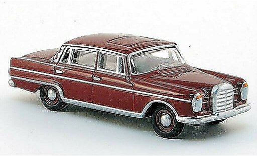 Mercedes 300 Base 1/87 Bub Heckflosse rot modellautos
