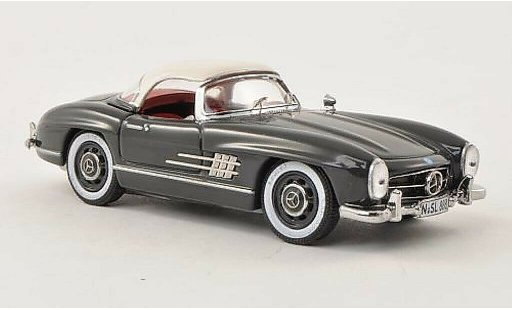 Mercedes 300 Roadster 1/43 Schuco Hardtop grau/beige modellautos