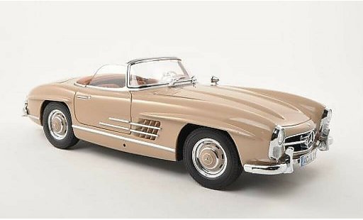 Mercedes 300 Roadster 1/18 Minichamps (W198 II) beige 1957 modellautos